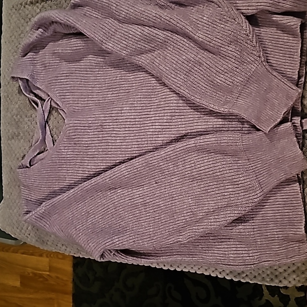Lavendar sweater